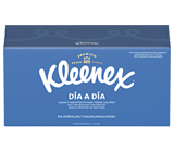 Kleenex día a día 150 pañuelos caja azul premium 